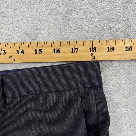 Banana Republic Dress Pants Mens 36x34 Navy Non Iron Tailored Slim Fit - Picture 11 of 15